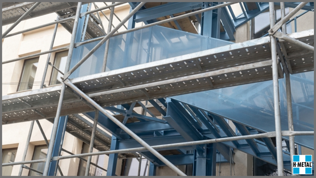 Scara exterioara evacuare - H Metal