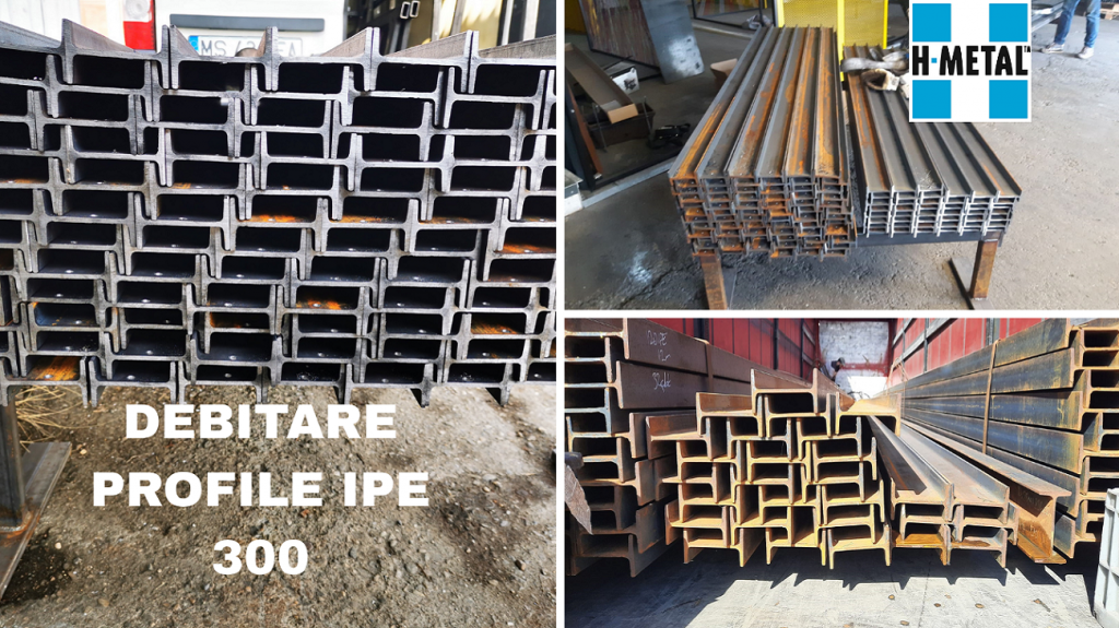 IPE 300 profilok darabolasa